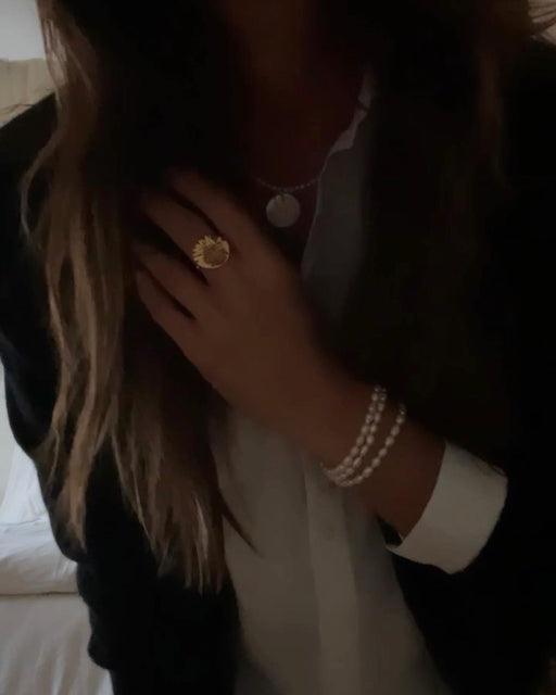 bague dollar des sables Assinie sathyne