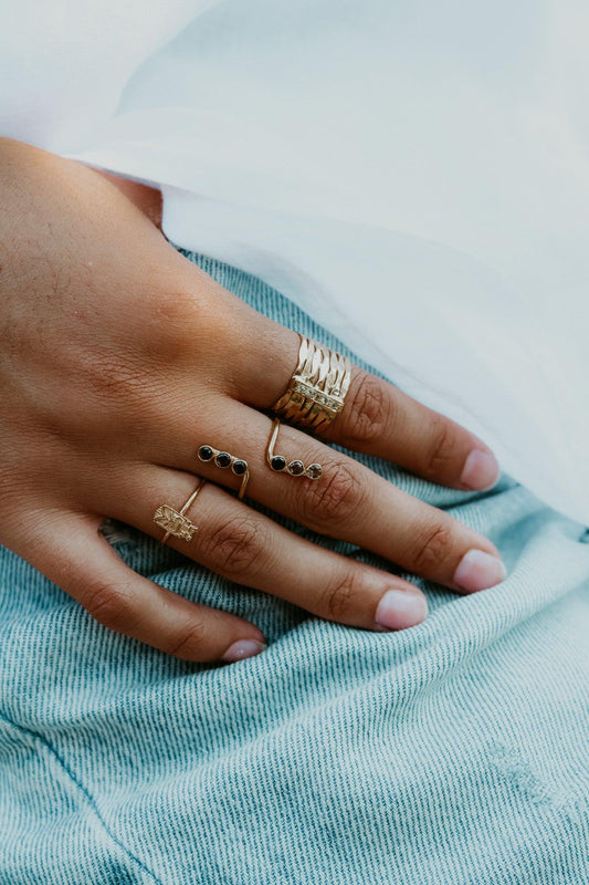 bague or tiki sathyne bijou