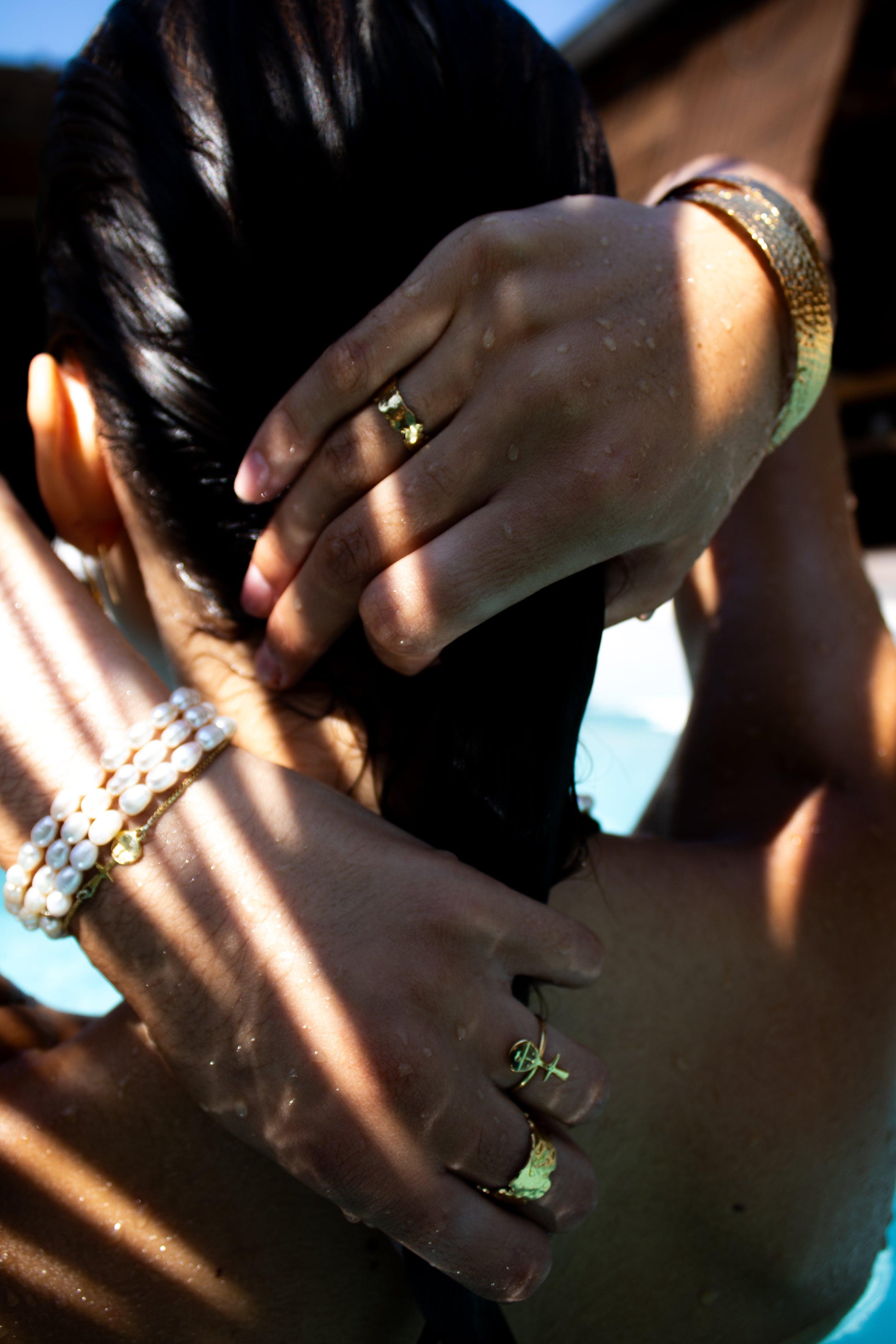 ensemble de bijoux or bracelets et bagues sathyne bijoux bague et bracelet vermeil poupée ashanti