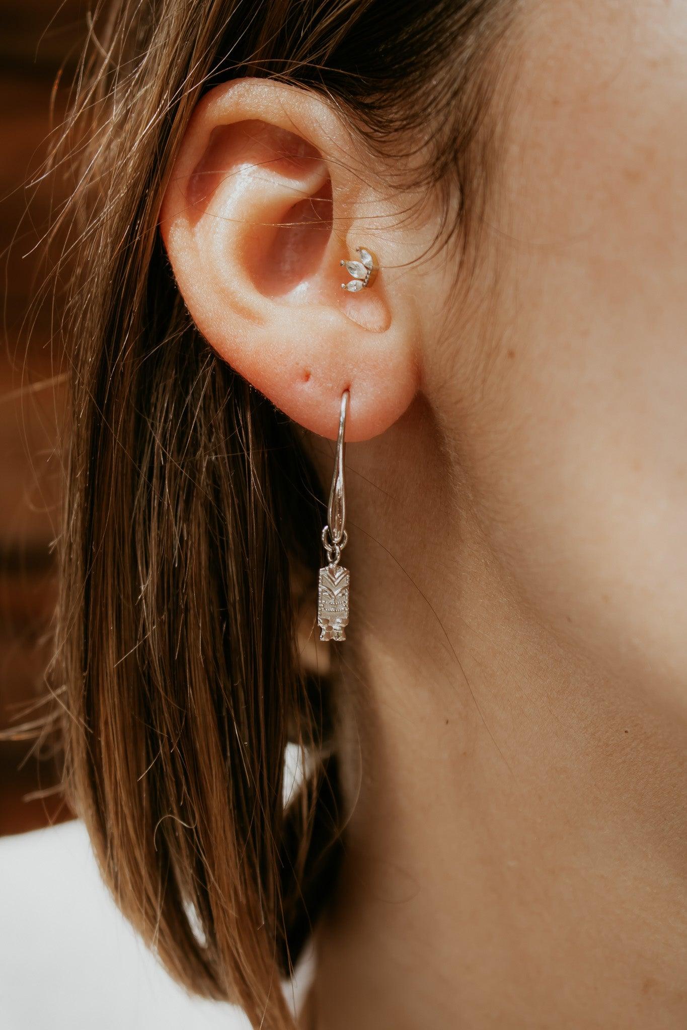 boucles d oreilles argent sathyne