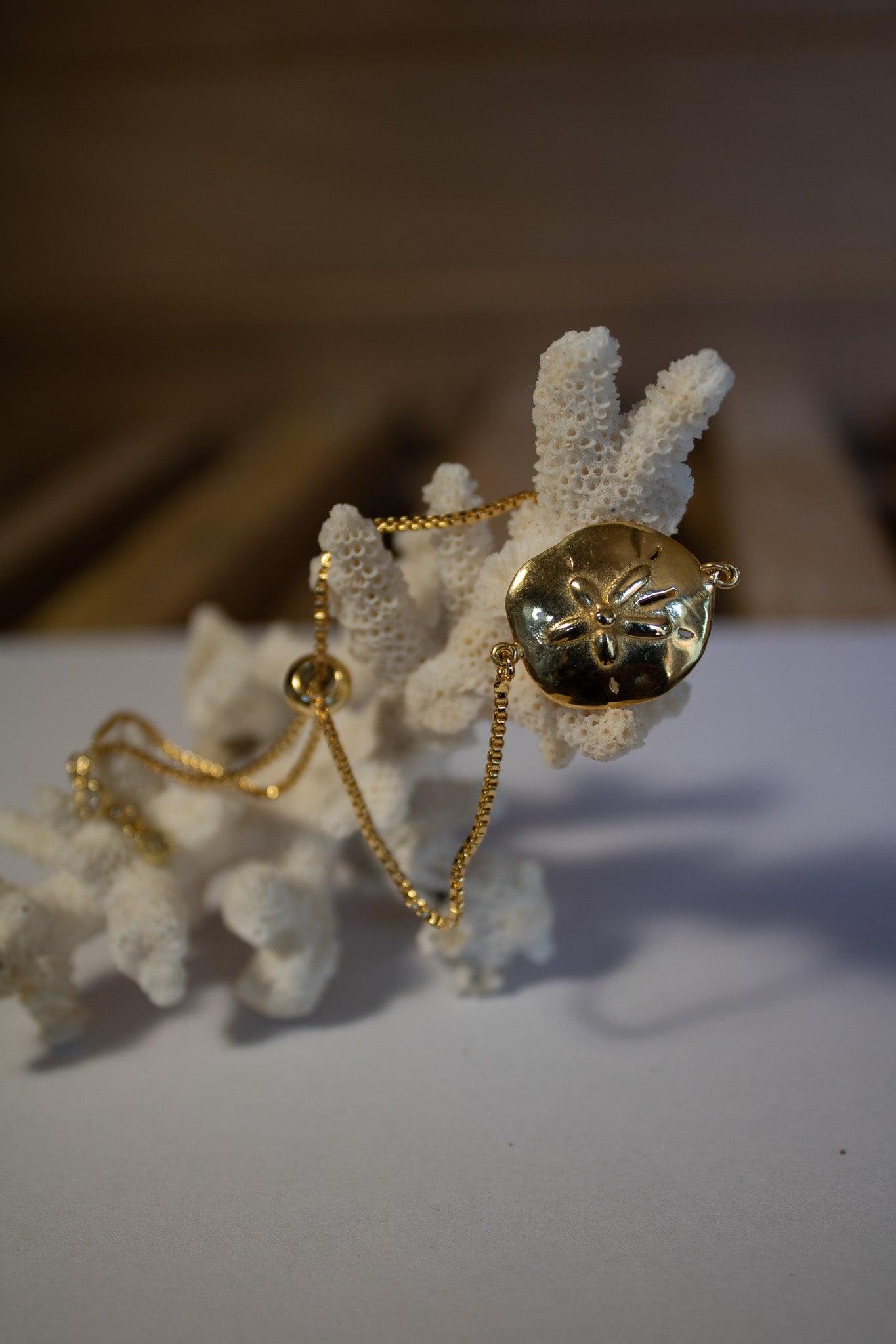 bracelet or vermeil dollar des sables sathyne