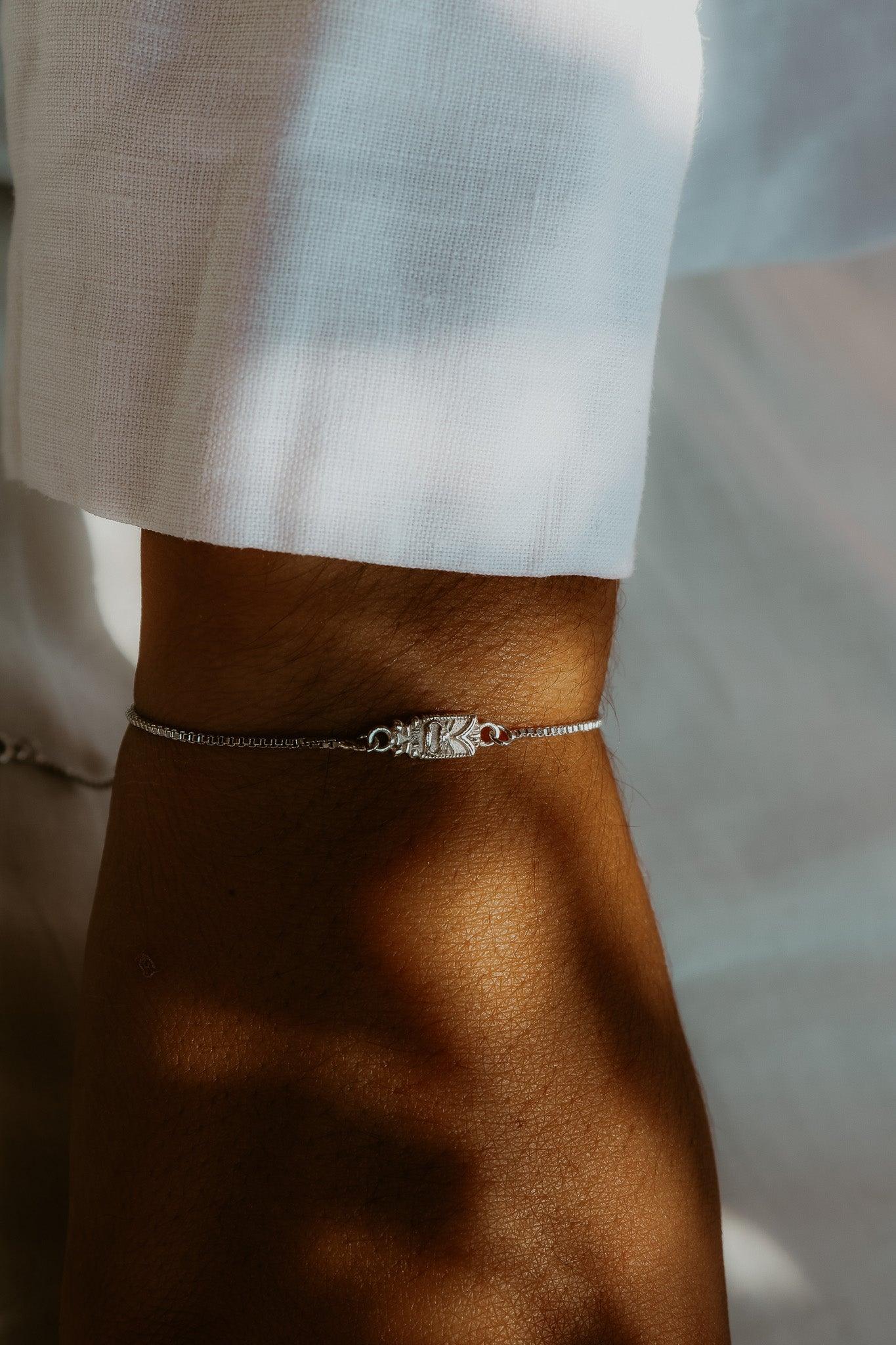 bracelet tiki argent sathyne bijou