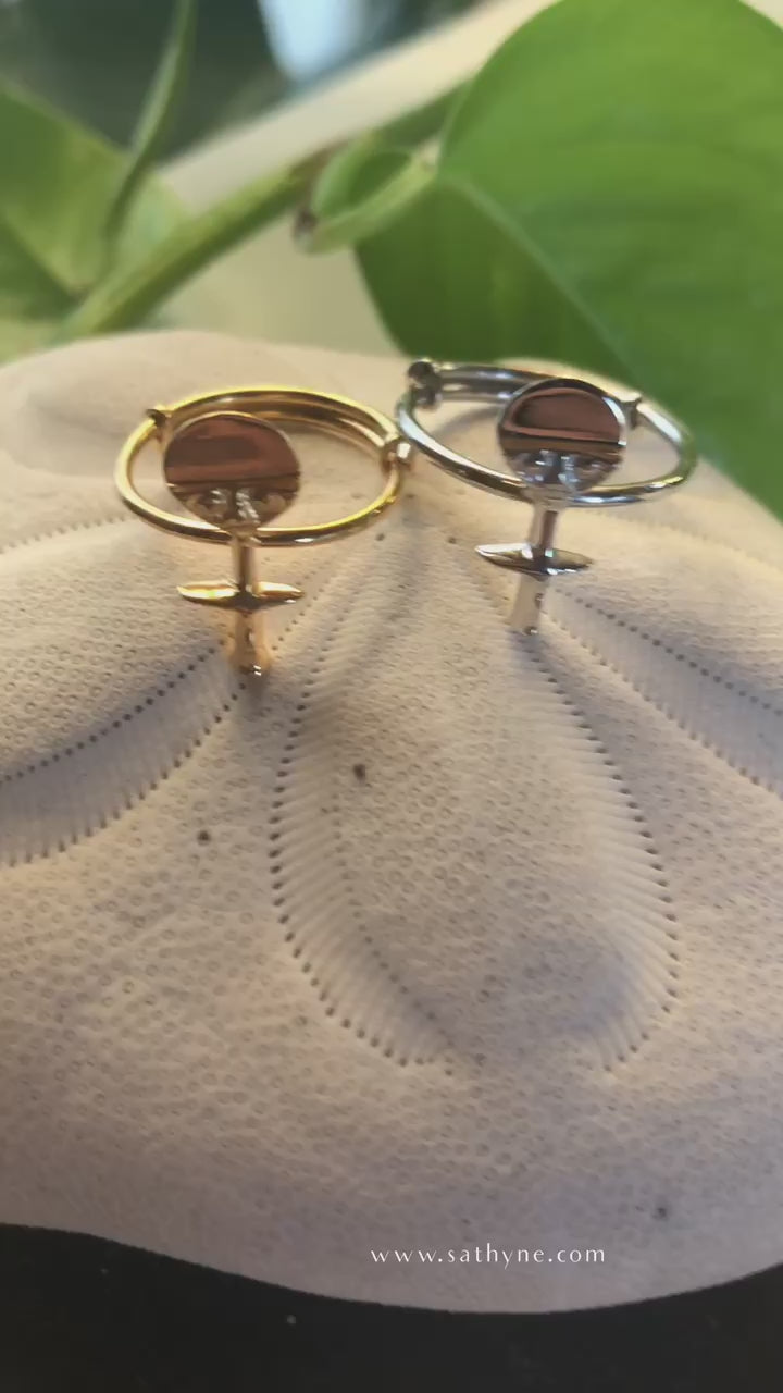 bague poupee ashanti or et argent sathyne bijoux