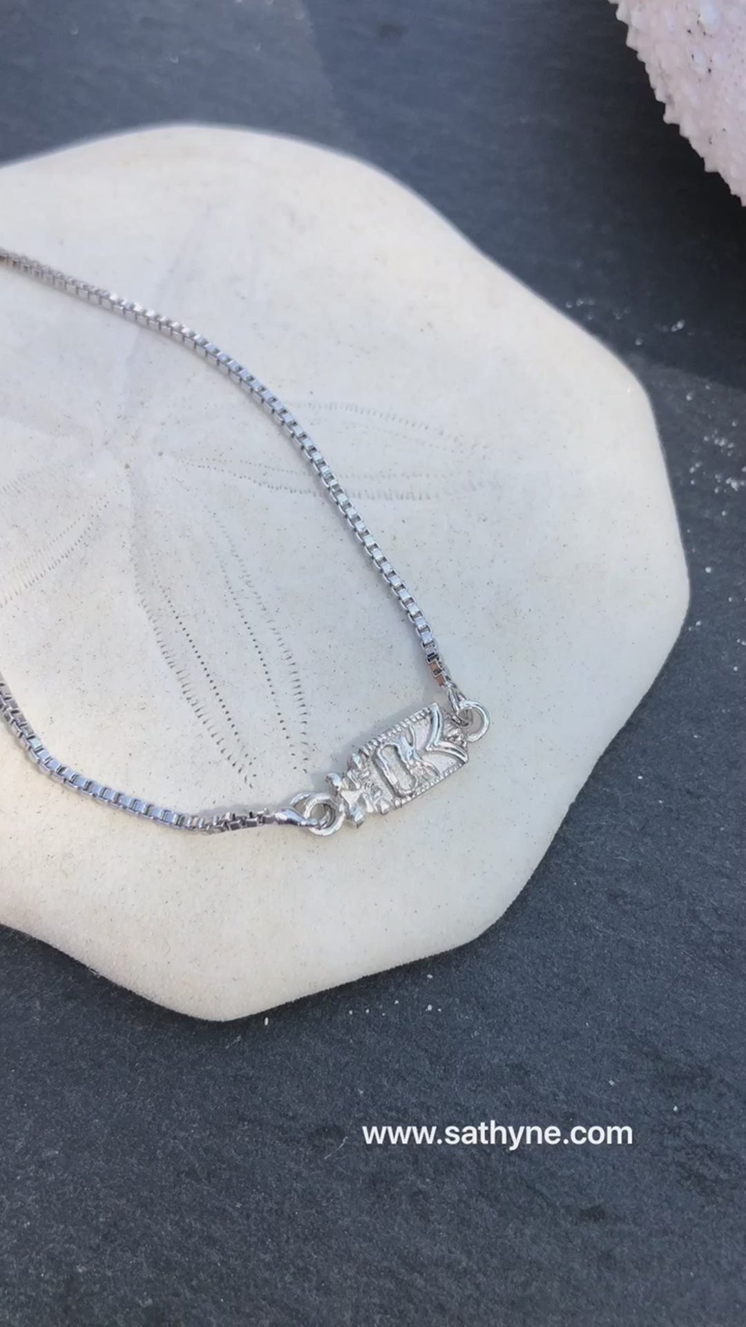 bracelet argent tiki bijou sathyne