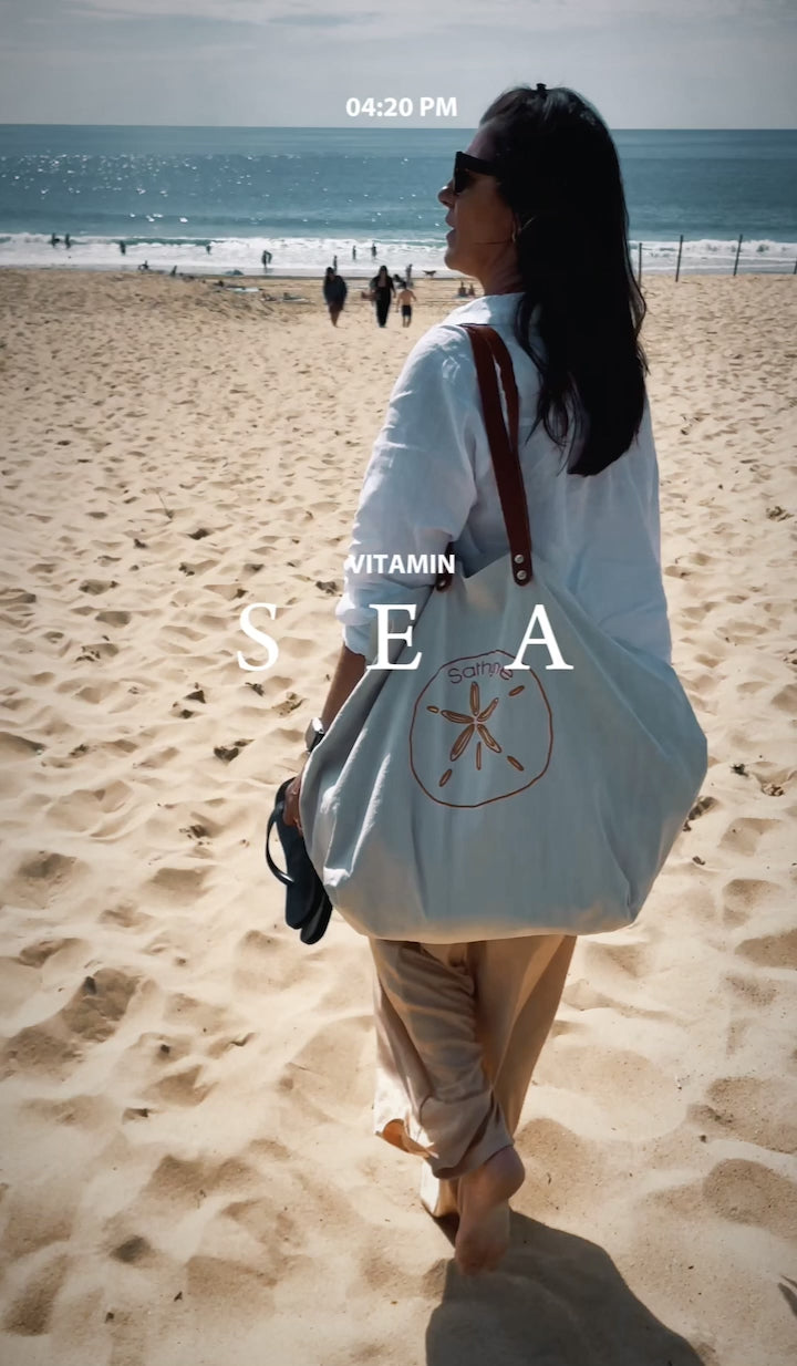 Sac de plage chic XXL, sathyne