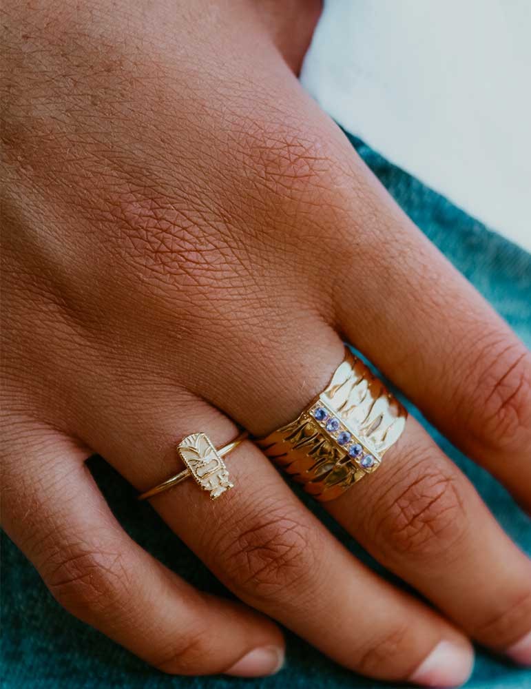 Bague tiki deals