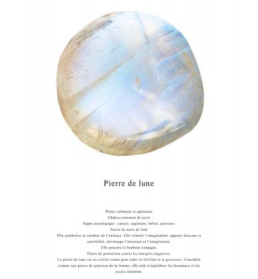 bienfaits pierre de lune, sathyne