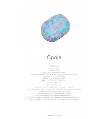vertus de l'opale - sathyne