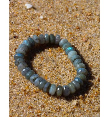 bracelet homme - pierres naturelles labradorite - sathyne