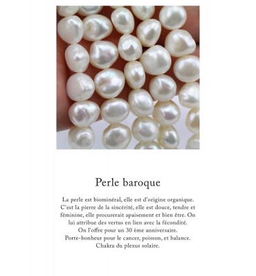bienfaits et vertus des perles baroques - sathyne bijoux