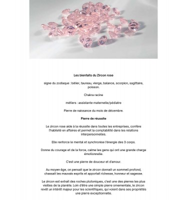 bienfaits et vertus du zircon rose sathyne