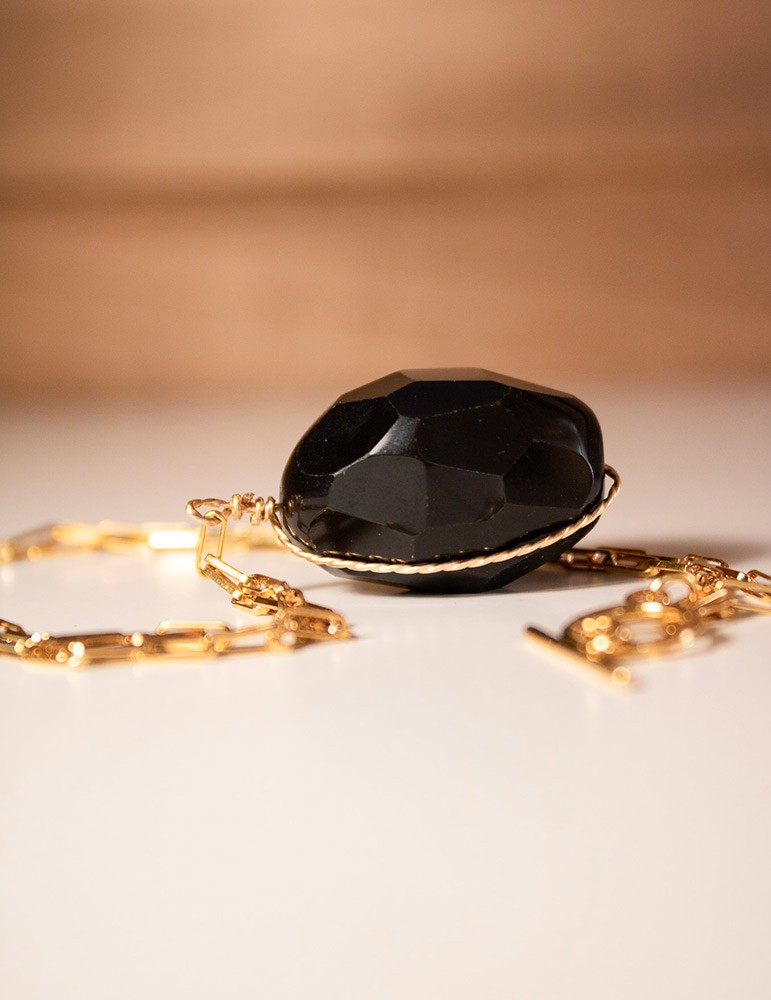 collier onyx sathyne bijoux