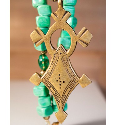 collier croix d'agadès sathyne bijoux ethnique