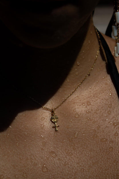 collier poupee ashanti sathyne diamant noir