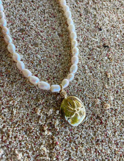 pendentif sathyne dollar des sables or vermeil