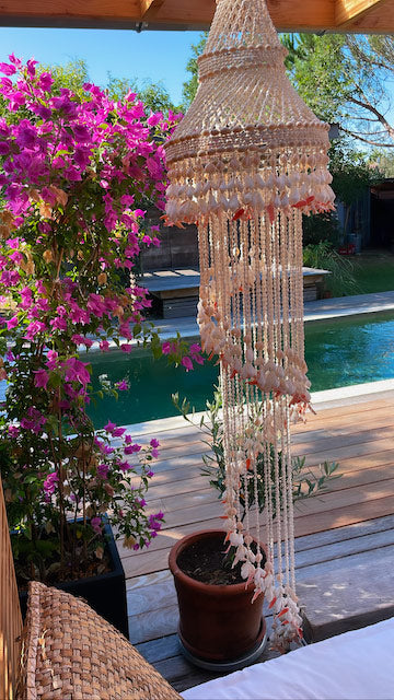 Suspension de coquillages XXL, Sathyne 
