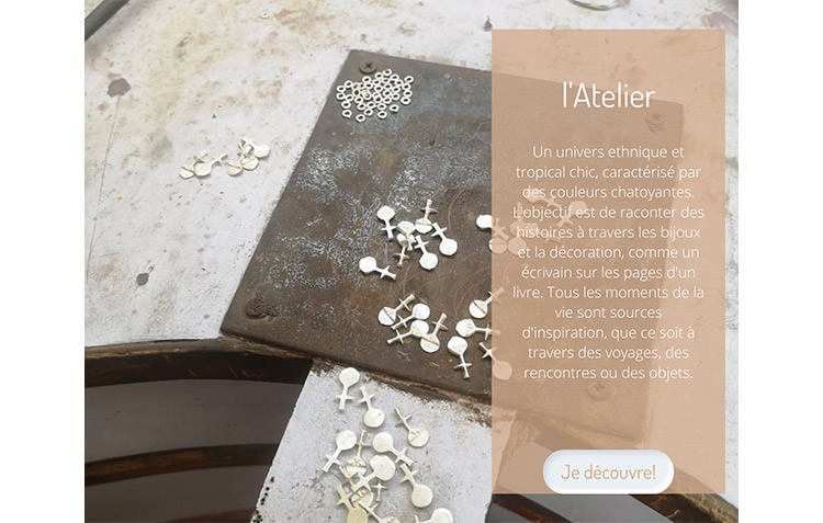 bijoux atelier sathyne