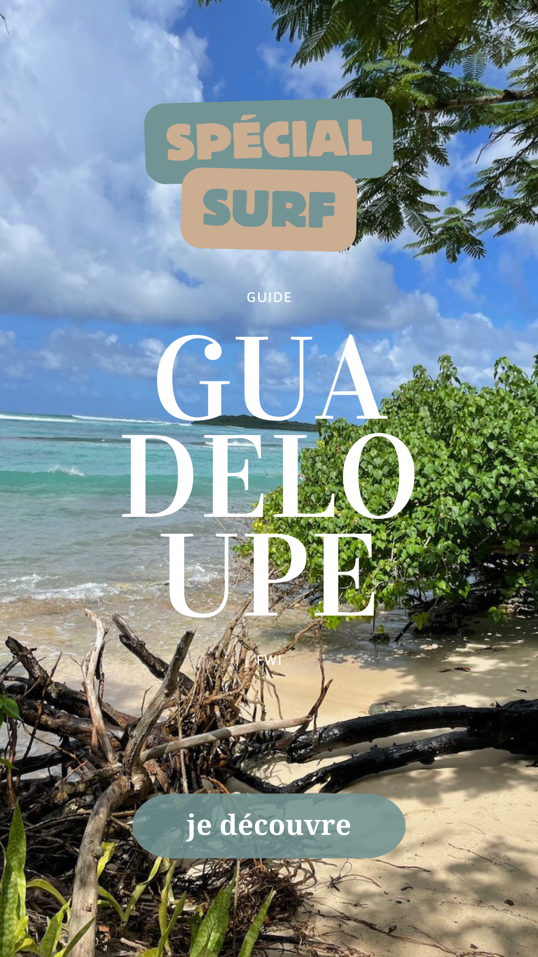 guide surf en gudeloupe